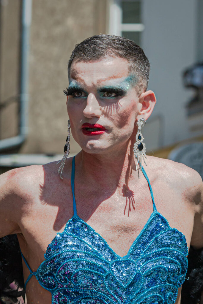Charlotte Delacroix - Photographie Fine Art - Série Gaietés - Drag Queen